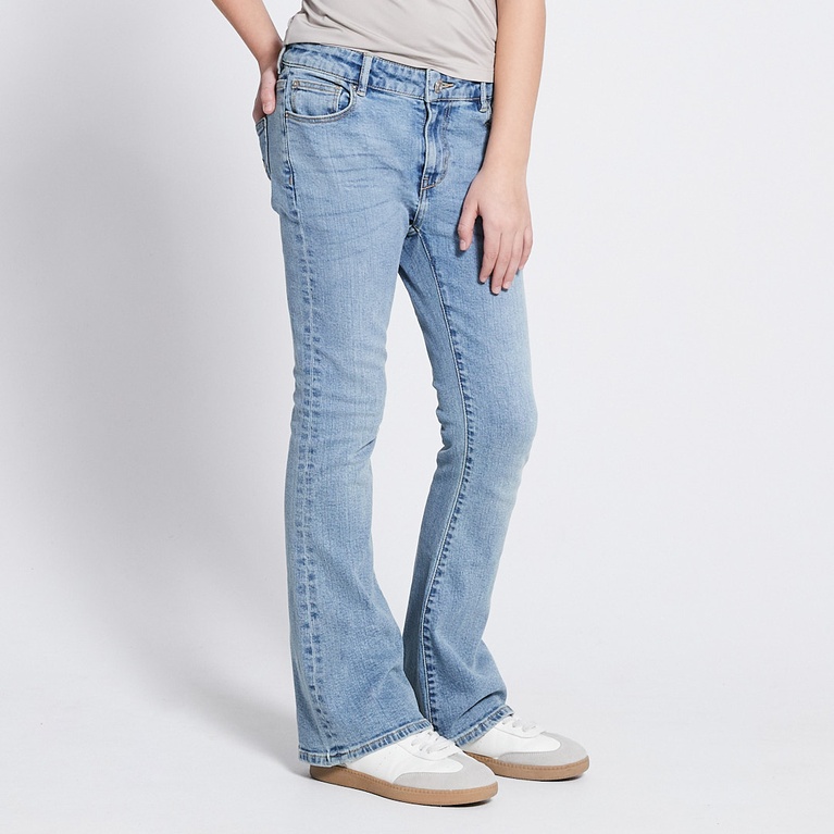 Embroidery flare jeans "Skippy Flare Deco"